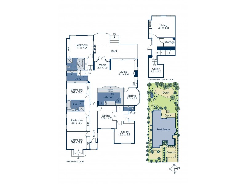 6 Bonfield Avenue, Hawthorn East VIC 3123 Floorplan