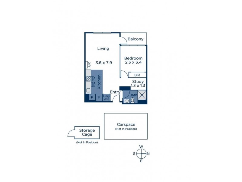 902/770B Toorak Road, Glen Iris VIC 3146 Floorplan