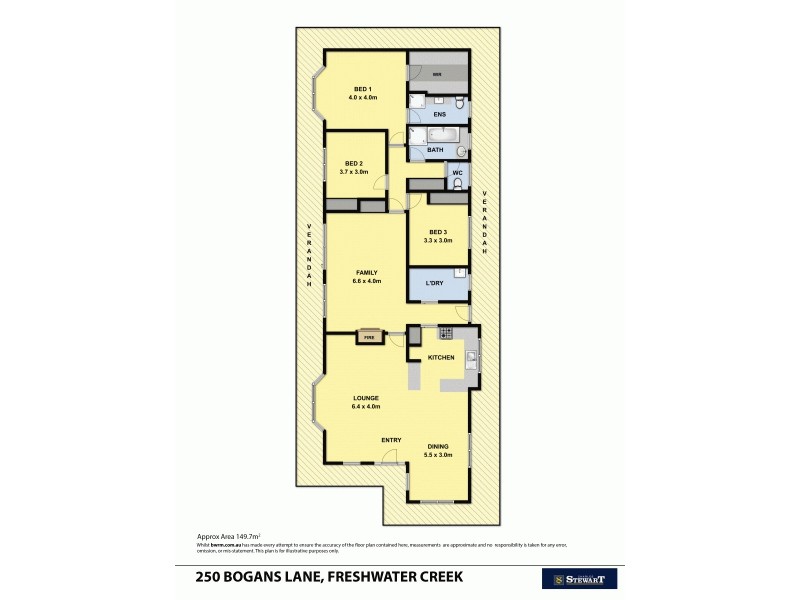 250 Bogans Lane, Freshwater Creek VIC 3216 Floorplan