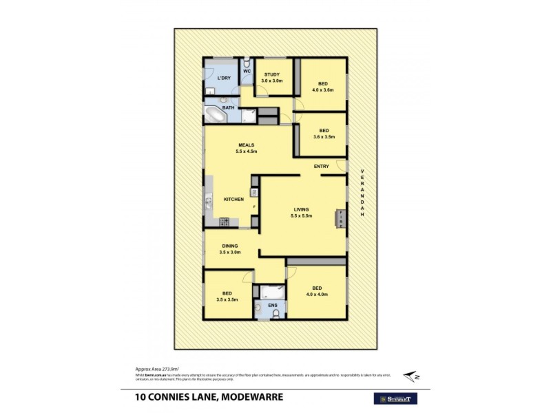 10 Connies Lane, Modewarre VIC 3240 Floorplan