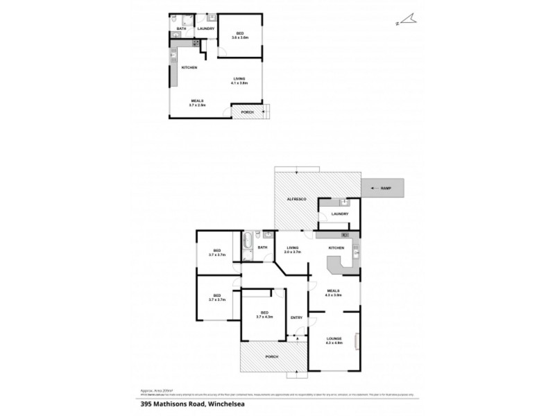 395 Mathisons Road, Winchelsea VIC 3241 Floorplan