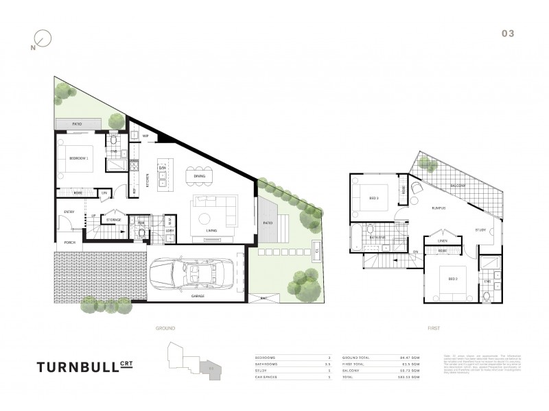 3/4 Turnbull Court, Brunswick West VIC 3055 Floorplan