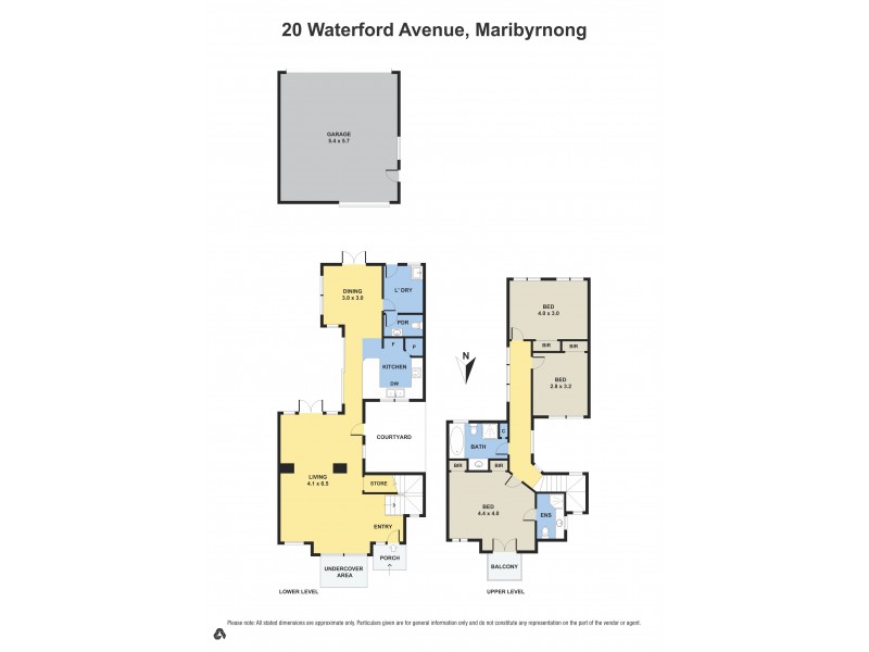 20 Waterford Avenue, Maribyrnong VIC 3032 Floorplan