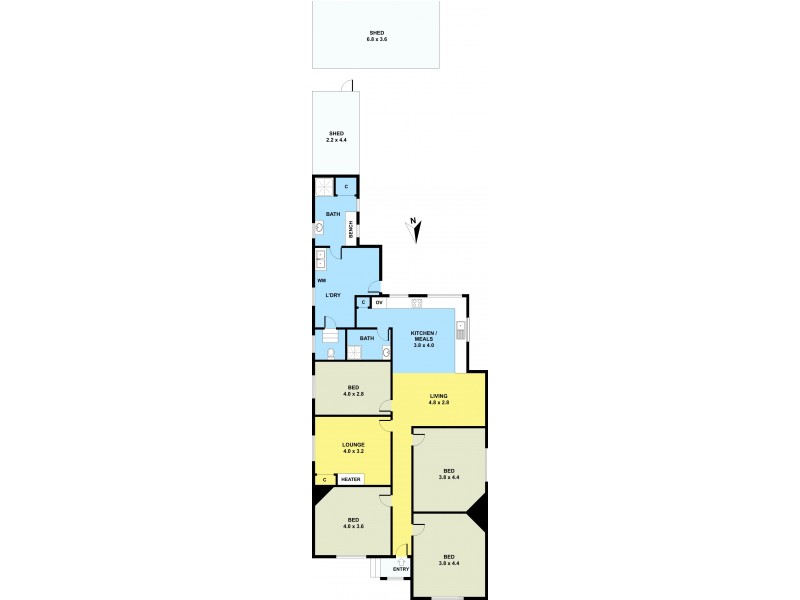 139 Raleigh Road, Maribyrnong VIC 3032 Floorplan