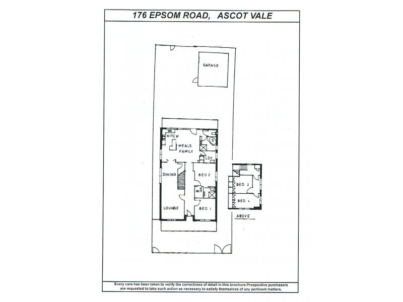 176 Epsom Road, Ascot Vale VIC 3032 Floorplan