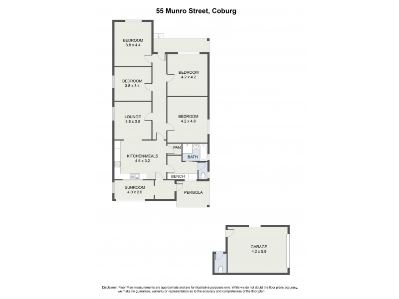 55 Munro Street, Coburg VIC 3058 Floorplan