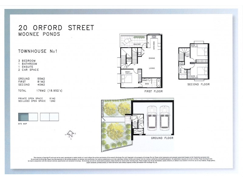 2 & 4/20/Orford Street, Moonee Ponds VIC 3039 Floorplan