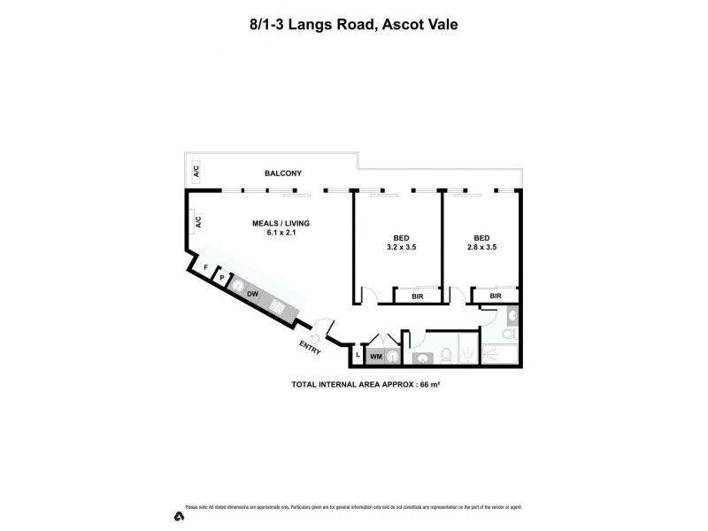8/1 Langs Road, Ascot Vale VIC 3032