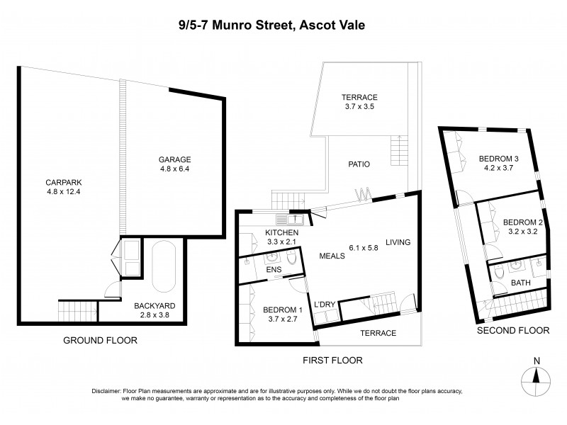 9/7 Munro St, Ascot Vale VIC 3032 Floorplan
