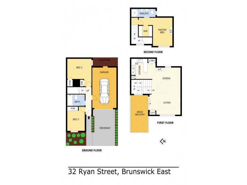 32 Ryan Street, Brunswick VIC 3056 Floorplan