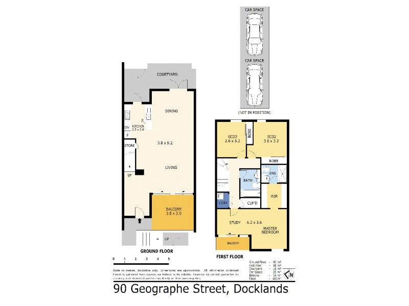 90 Geographe Street, Docklands VIC 3008 Floorplan