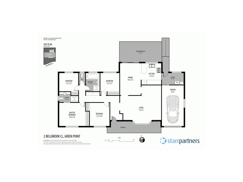 2 Bellbrook Close, Green Point NSW 2251 Floorplan
