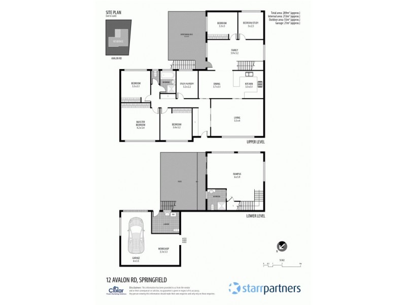 12 Avalon Road, Springfield NSW 2250 Floorplan
