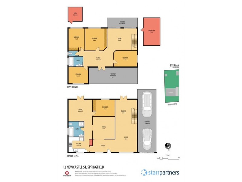 12 Newcastle Street, Springfield NSW 2250 Floorplan