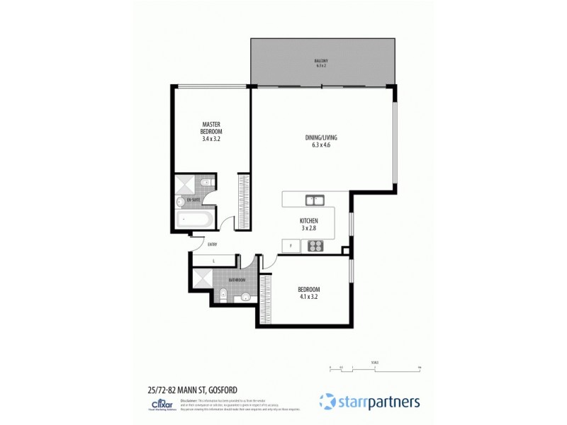 25/72-82 Mann Street, Gosford NSW 2250 Floorplan