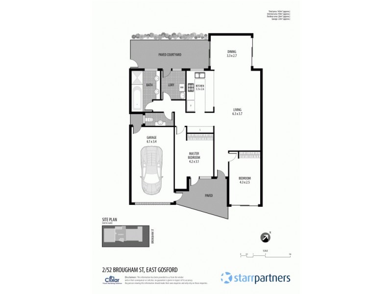 2/52 Brougham Street, East Gosford NSW 2250 Floorplan