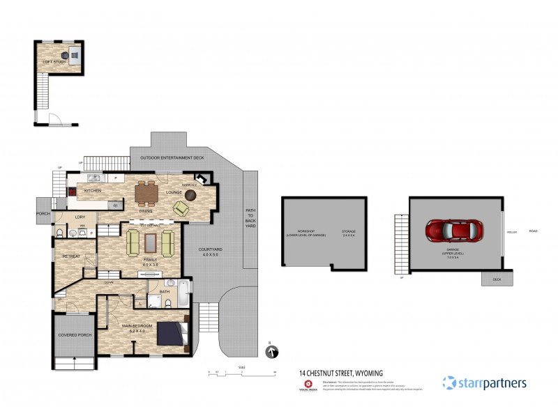 14 Chestnut Street, Wyoming NSW 2250 Floorplan