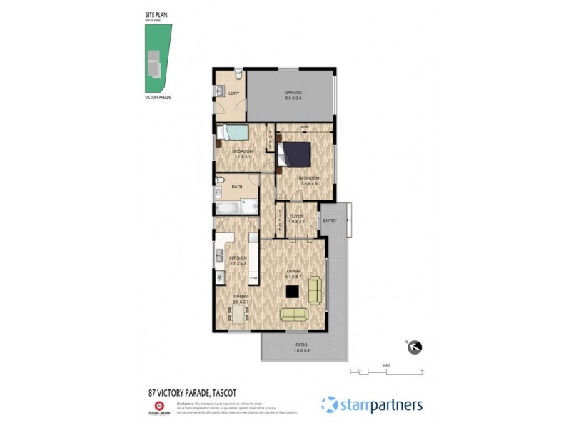 87 Victory Parade, Tascott NSW 2250 Floorplan
