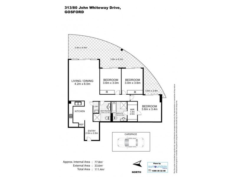 313/80 John Whiteway Drive, Gosford NSW 2250