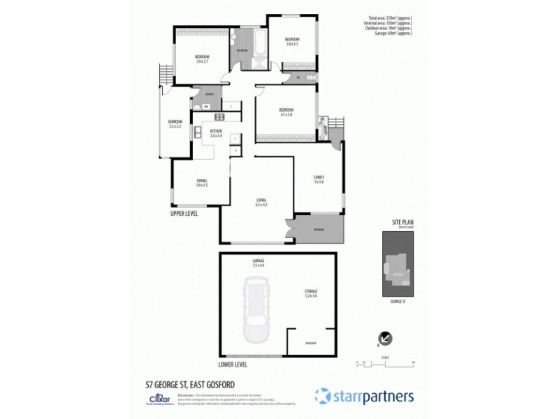57 George Street, East Gosford NSW 2250 Floorplan