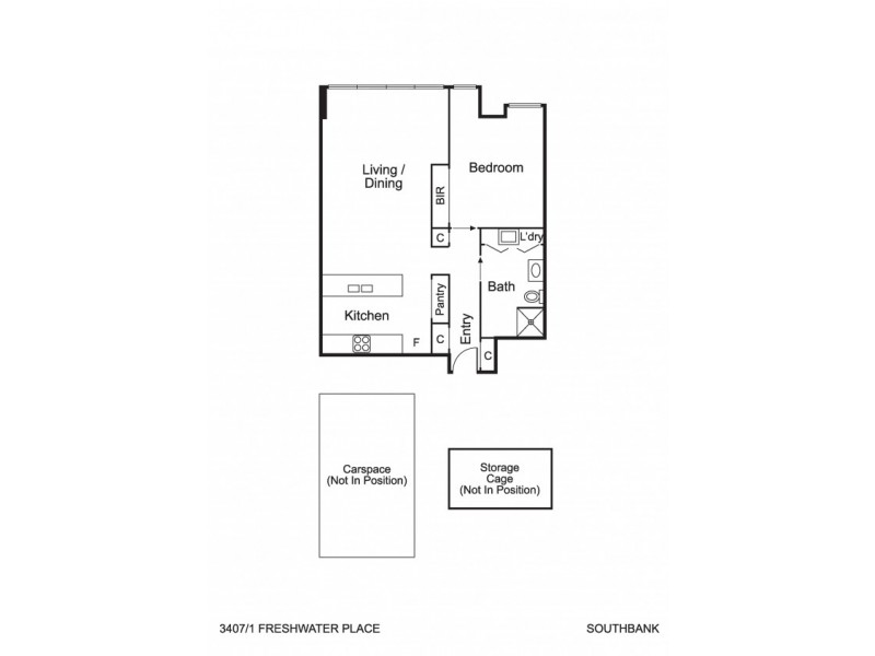 3407/1 Freshwater Place, Southbank VIC 3006