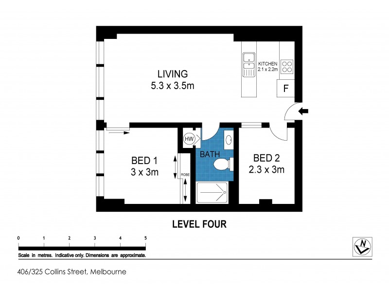 406/325 Collins Street, Melbourne VIC 3000