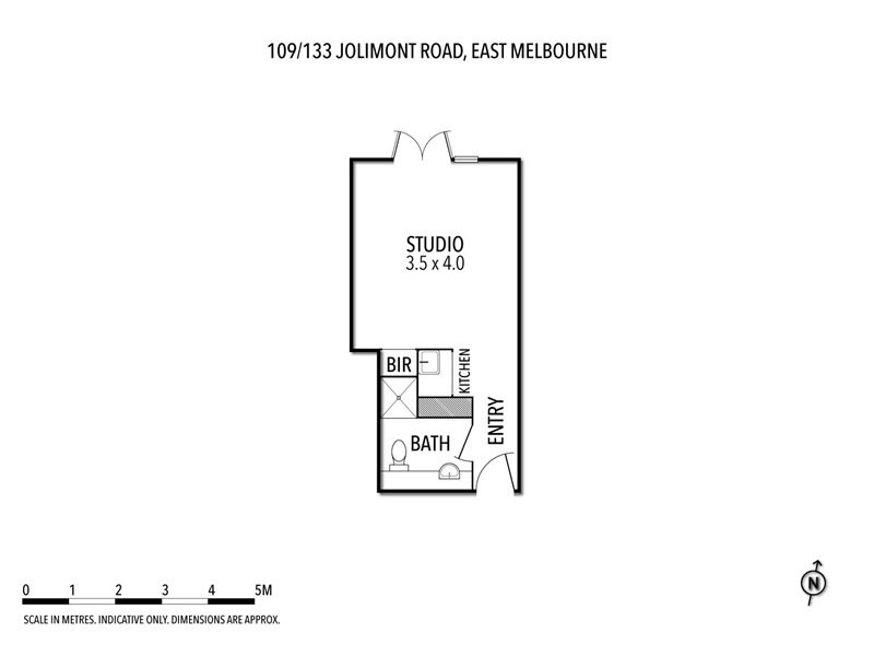 109/133 Jolimont Road, East Melbourne VIC 3002 Floorplan