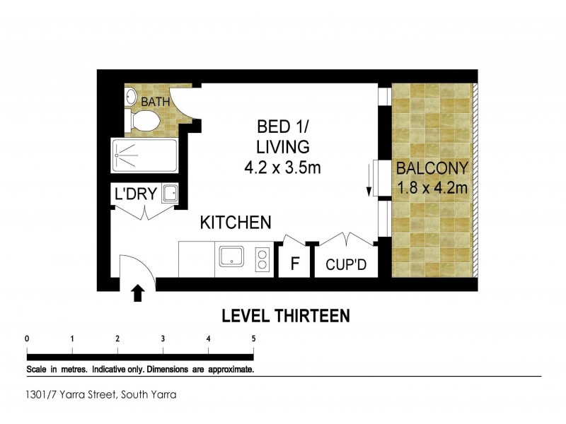 1301/7 Yarra Street, South Yarra VIC 3141