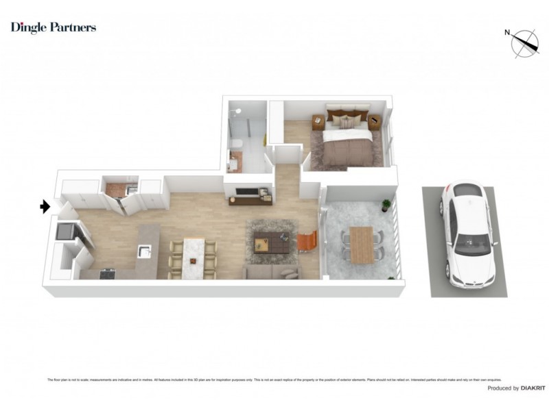 1608/35 Spring Street, Melbourne VIC 3000 Floorplan