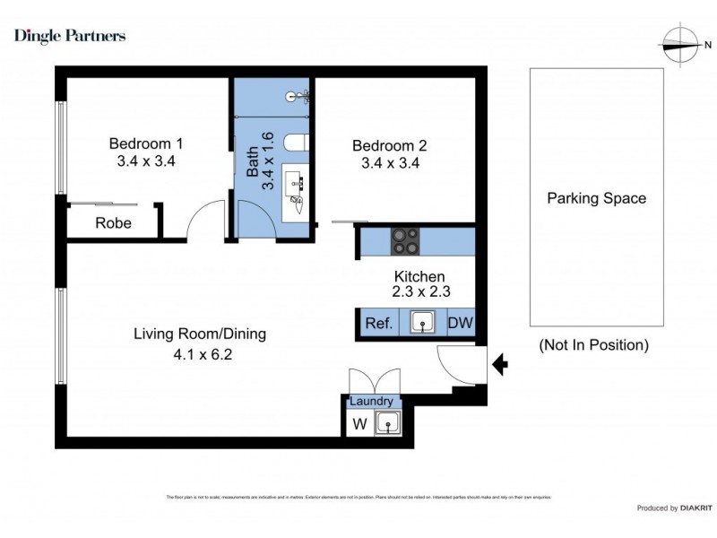 1014/22-24 Jane Bell Lane, Melbourne VIC 3000 Floorplan
