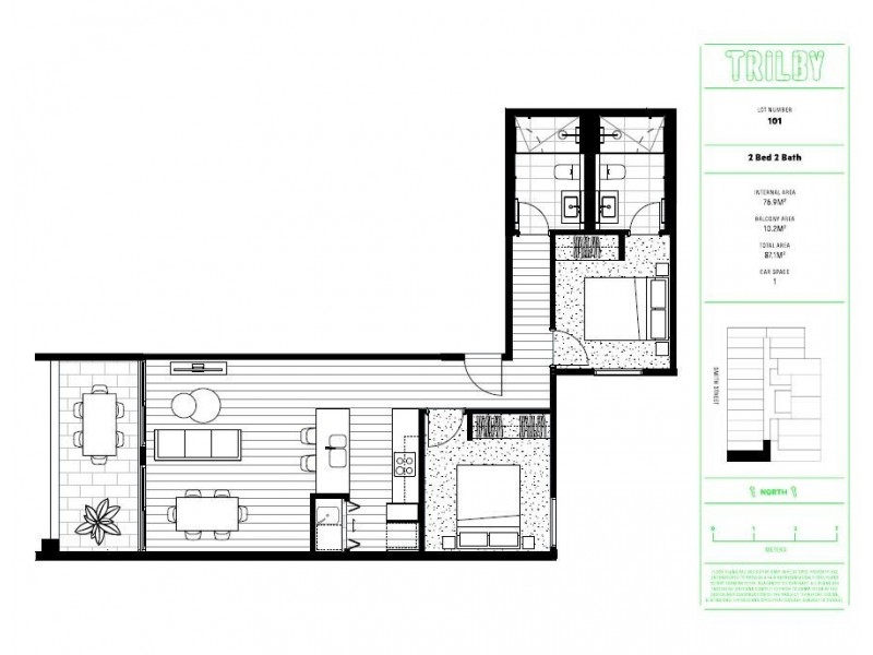 101/470 Smith Street, Collingwood VIC 3066 Floorplan