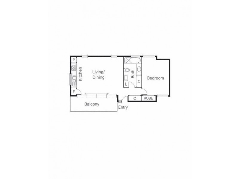 3/343 Church Street, Richmond VIC 3121 Floorplan