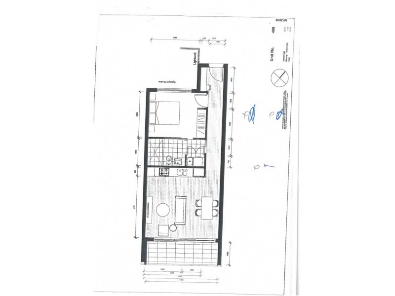 406/71-89 Hobsons Road, Kensington VIC 3031 Floorplan