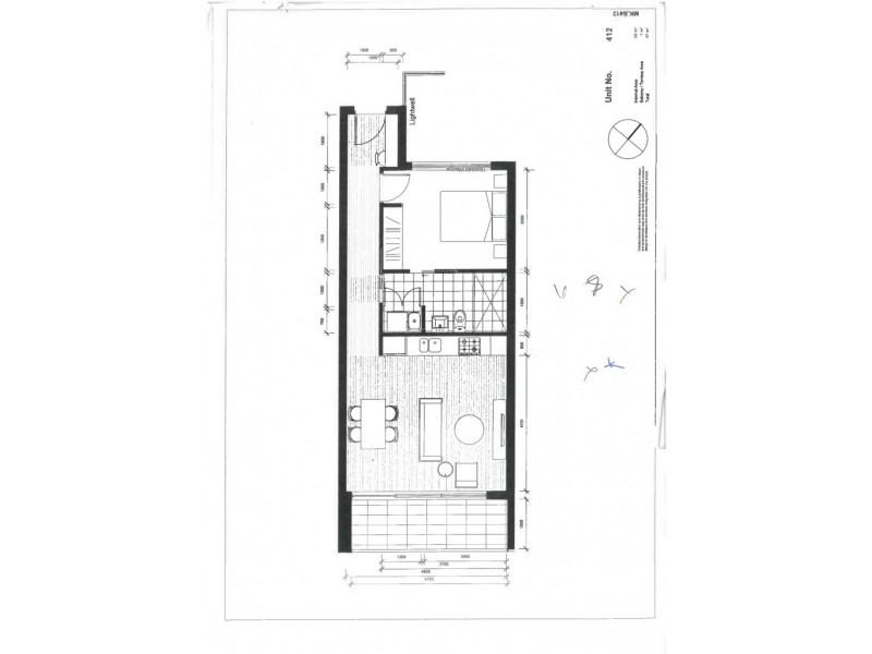 412/71-89 Hobsons Road, Kensington VIC 3031 Floorplan