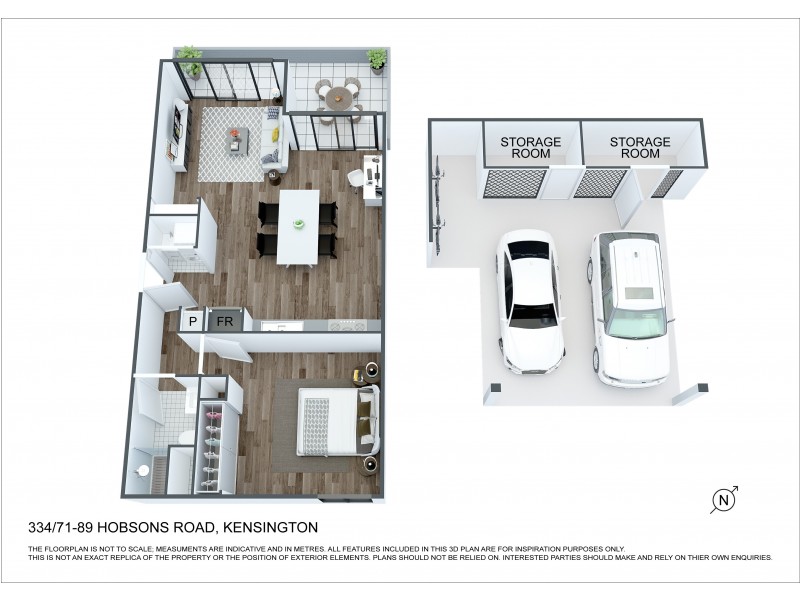 334/71-89 Hobsons Road, Kensington VIC 3031