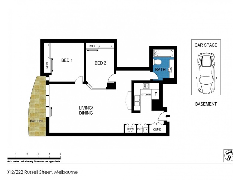 2212/222 Russell Street, Melbourne VIC 3000