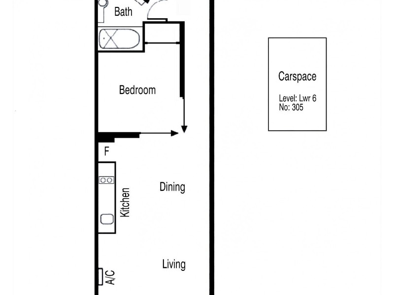 1409/200 Spencer Street, Melbourne VIC 3000