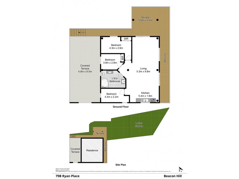 79B Ryan Place, Beacon Hill NSW 2100 Floorplan