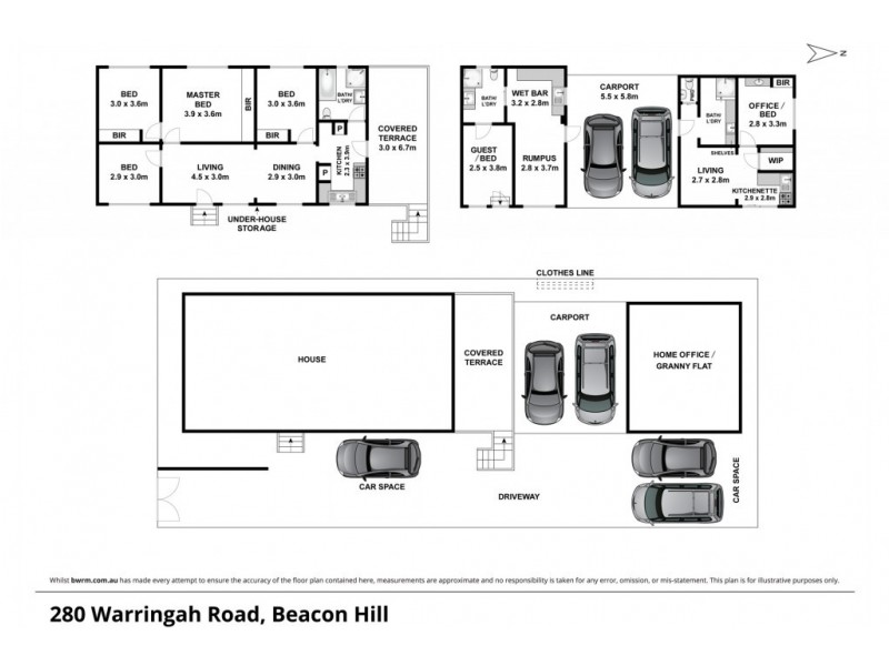 280 Warringah Road, Beacon Hill NSW 2100 Floorplan