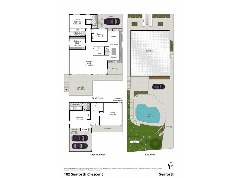 102 Seaforth Crescent, Seaforth NSW 2092 Floorplan