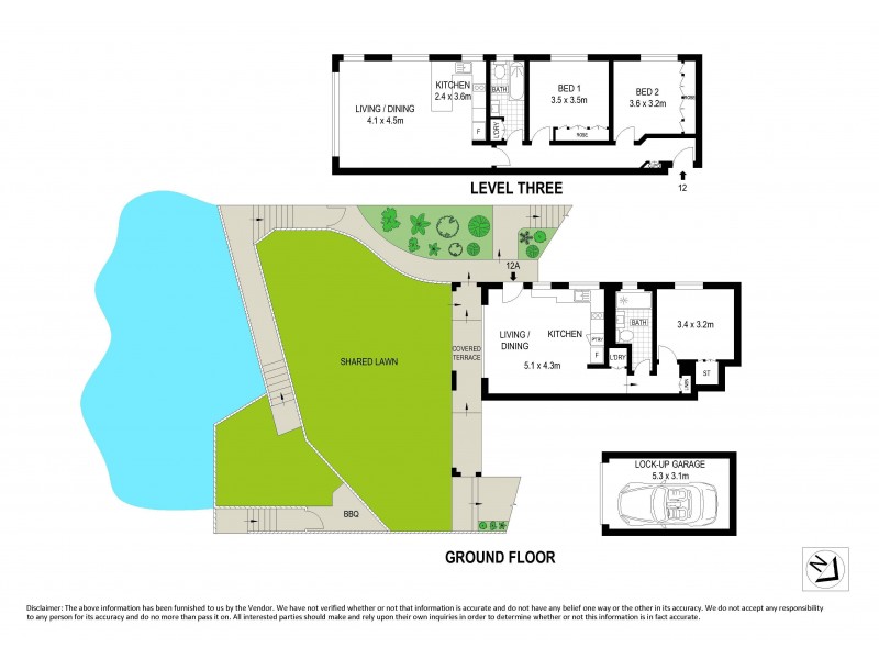 12/8 Bruce Avenue, Manly NSW 2095 Floorplan