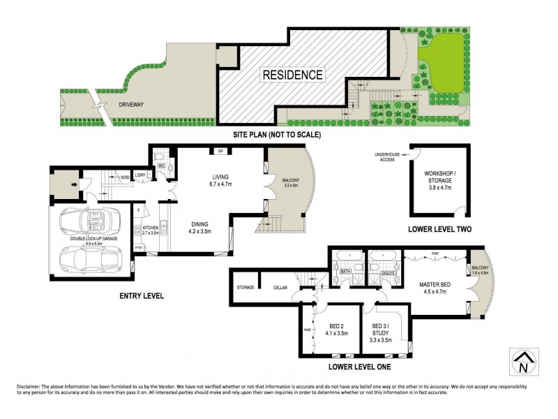 20B Redan Street, Mosman NSW 2088 Floorplan