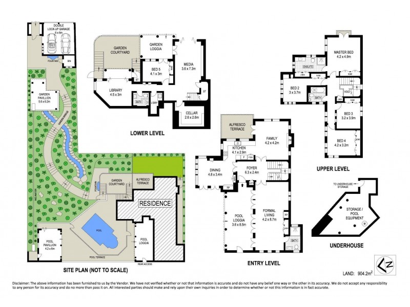 14a The Grove, Mosman NSW 2088 Floorplan