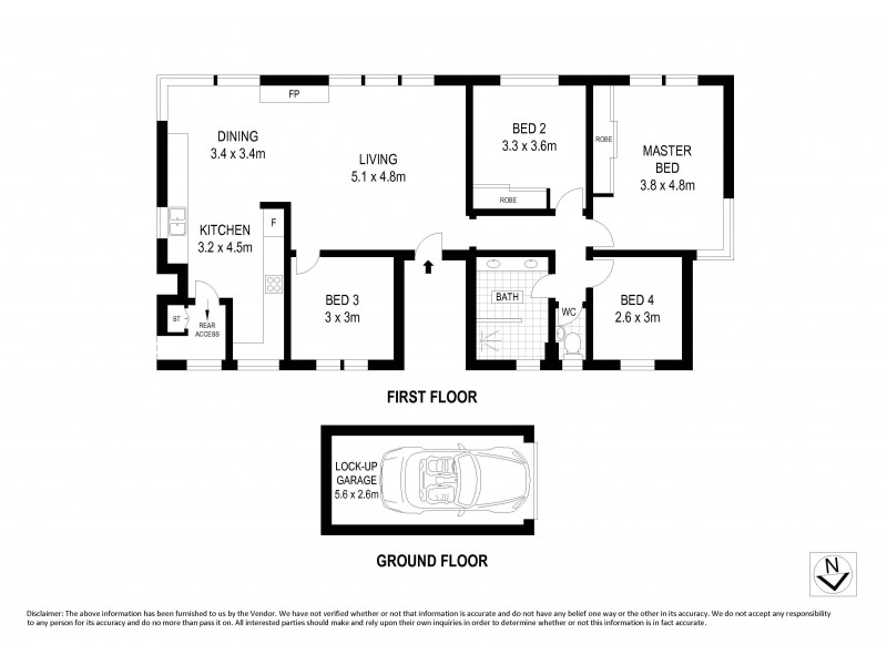 3/2a Boyle Street, Fairlight NSW 2094 Floorplan