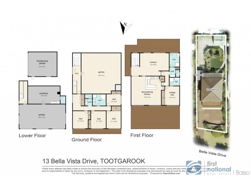 13 Bella Vista Drive, Tootgarook VIC 3941 Floorplan