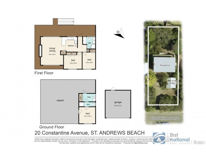 20 Constantine Avenue, St Andrews Beach VIC 3941 Floorplan