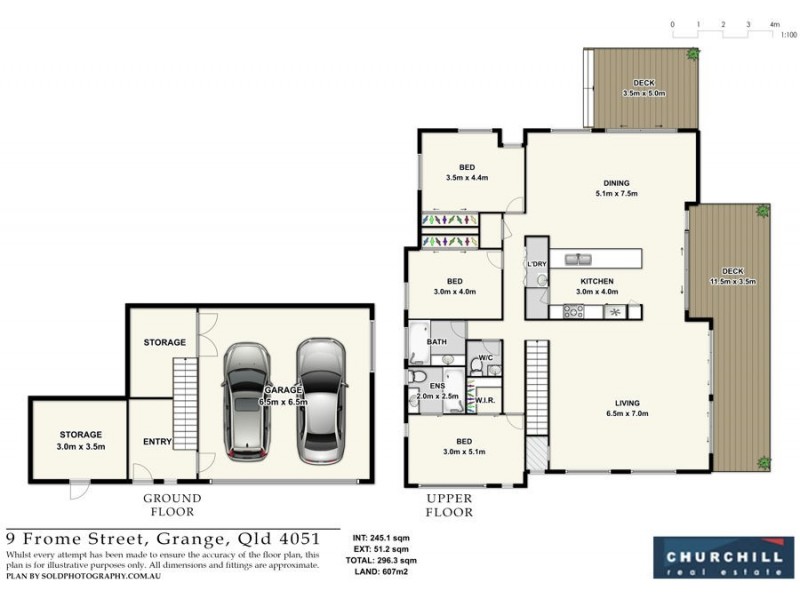 9 Frome Street, Grange QLD 4051 Floorplan
