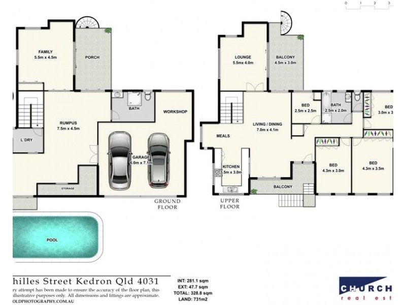 6 Achilles Street, Kedron QLD 4031 Floorplan