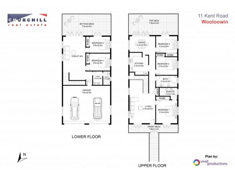 11 Kent Road, Wooloowin QLD 4030 Floorplan