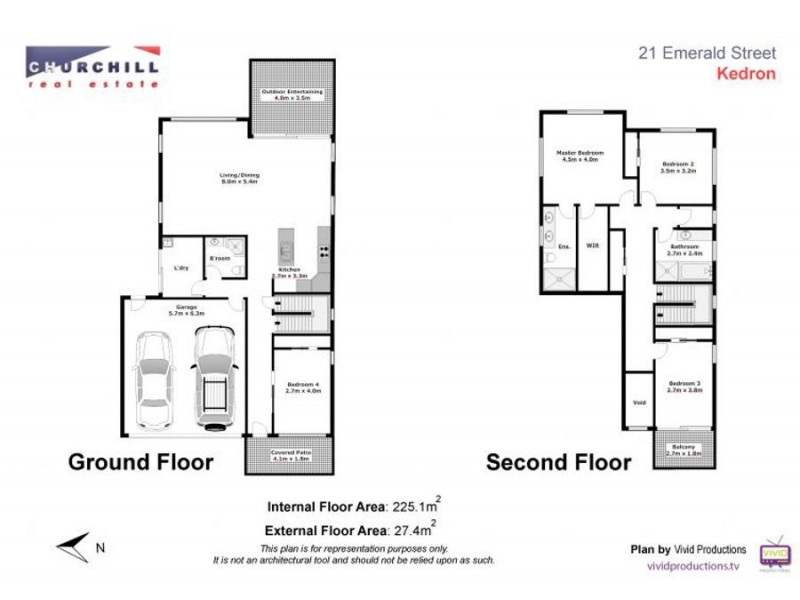 21 Emerald St, Kedron QLD 4031 Floorplan